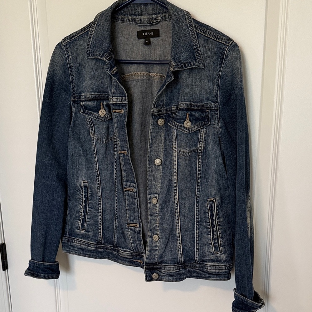 Women's Dark Blue Denim Jacket